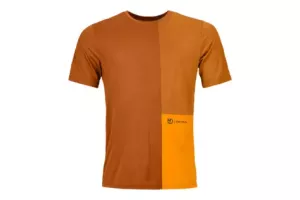 Tričko  ORTOVOX150 Cool Crack T-shirt Men's Bristle Brown