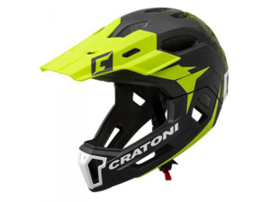 Helma CRATONI C-Maniac 2.0 MX Black/Lime Matt - S/M (53-56cm)