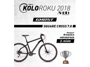 GHOST Square Cross 7.8 black/red