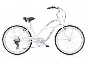 ELECTRA Cruiser Lux 7D White Ladies'