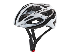 Helma CRATONI C-Breeze White/Black Glossy - S/M (53-56cm)