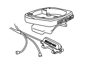 SIGMA Držák computeru s kabeláží kompletní (BC 509-1609)