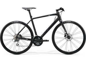 MERIDA Speeder 100 Matt Black (Glossy Black/Silver)