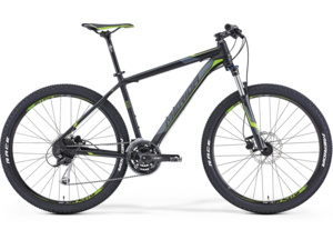 MERIDA Big Seven 100 Matt Black (Dark Grey/Green)