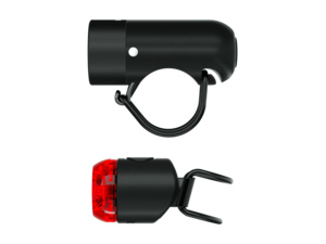 Sada světel KNOG Plug Twinpack Black