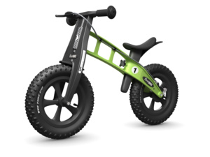 Odrážedlo FIRSTBIKE Fat green