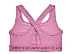 Podprsenka UNDER ARMOUR Crossback mid heather