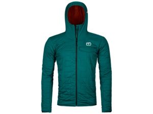 Bunda ORTOVOX Swisswool piz badus pacific green