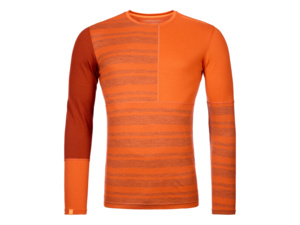 Tričko ORTOVOX 185 Rock'n'Wool LS Desert Orange