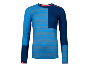 Dámské tričko ORTOVOX 185 Rock'n'Wool LS Sky Blue