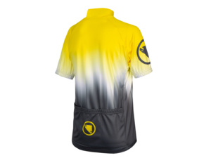 Dětský dres ENDURA Xtract Hi-Viz Yellow back