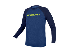 Dětské triko s dlouhým rukávem ENDURA One Clan Raglan Blue