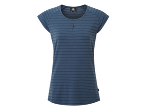 Dámské tričko MOUNTAIN EQUIPMENT Equinox Tee Denim Blue Stripe