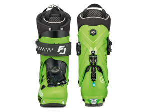 Dětské skialpové boty SCARPA F1 Green Lime