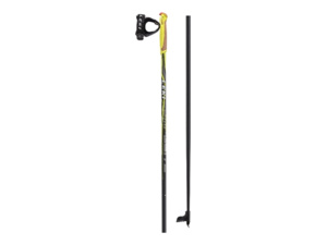 Běžecké hole LEKI CC 300 Black/Neonyellow-Anthracite-White