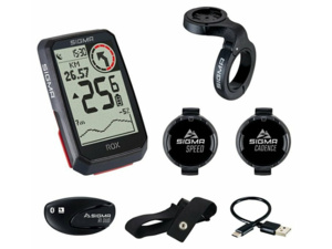 GPS Tachometr SIGMA ROX 4.0 GPS Sensor Set černý