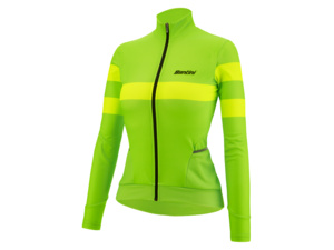 Dámský dres SANTINI CORAL BENGAL Verde Fluo