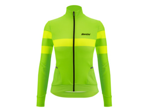 Dámský dres SANTINI CORAL BENGAL Verde Fluo