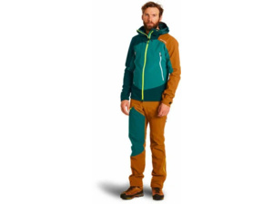 Bunda ORTOVOX Westalpen Softshell Pacific Green