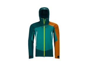 Bunda ORTOVOX Westalpen Softshell Pacific Green