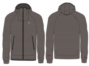 Bunda GHOST Fleece WALDsassen by Maloja Rock Grey