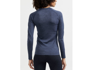 Dámské tričko s dlouhým rukávem CRAFT Core Dry Active Comfort Dark Blue