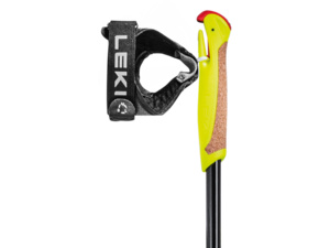 Dětské běžecké hole LEKI XTA 5.5 Black-Ehite-Neonyellow