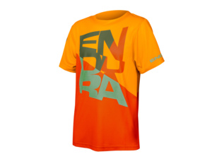 Dětský Dres ENDURA SingleTrack Core Tee Tangerine