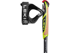 Běžecké hole LEKI XTA 6.5 Vario Black-White-Neonyellow