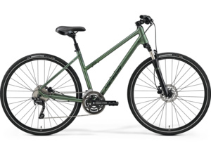 MERIDA Crossway 300-Lady Matt Fog Green (Dark Green)