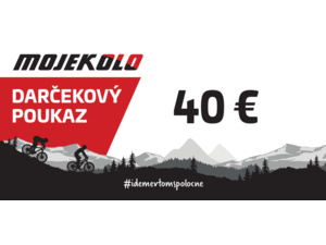 Darčekový poukaz MOJEKOLO 40€