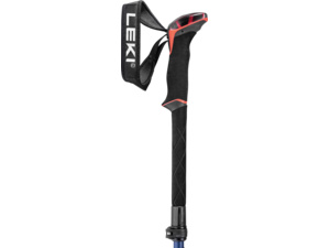 Skialpové hole LEKI Sherpa FX Carbon Midnight blue/Darkblue-Bright red, 110 - 130