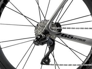 LOOK 765 Optimum 2 Disc Charcoal Metallic Black Satin 105 Di2 Gr1 Europe Look R38D Wheel