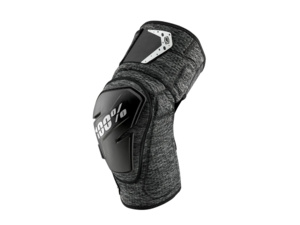 Chrániče kolen 100% FORTIS Knee Guards Heather Grey/Black