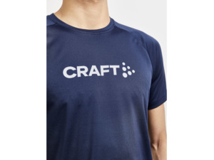 Tričko CRAFT Core Unify Logo Dark Blue