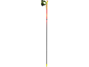 Trekingové hole LEKI Ultratrail FX One Superlite Bright Red-Neonyellow-Naturalcarbon