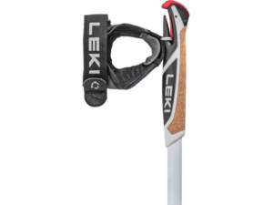 Nordic walking hole LEKI Spin Shark SL, White-Smokegreen 100-130 cm