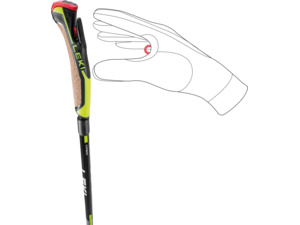 Nordic walking hole LEKI Speed Pacer Vario, Light Anthracite