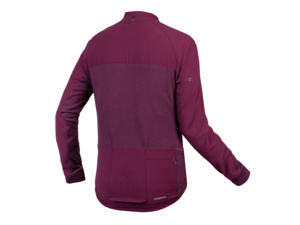 Dres s dlouhým rukávem ENDURA GV500 Aubergine