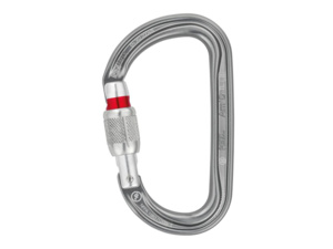 Karabina PETZL Am´D Screw-Lock Silver