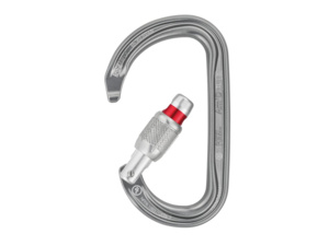 Karabina PETZL Am´D Screw-Lock Silver