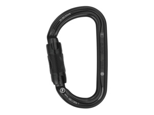 Karabina PETZL Am´D Twist-Lock Black