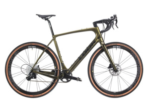 LOOK 765 Gravel RS Metallic Hope Green Satin Ekar 1X13 Corima Essentia 40 23C