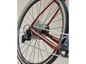 LOOK 765 Gravel Disc Red Dust Metallic Satin Apex 1X12 Shimano Wh-RS 370