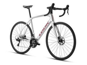 LOOK 765 Optimum 2 Disc Metallic Silver True Blood Satin 105 Mix 12 Shimano Wh-RS171