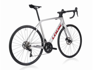 LOOK 765 Optimum 2 Disc Metallic Silver True Blood Satin 105 Mix 12 Shimano Wh-RS171