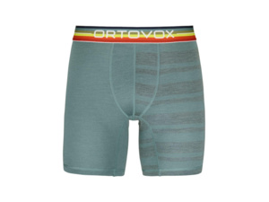 Boxerky ORTOVOX 185 Rock'n'wool Arctic Grey