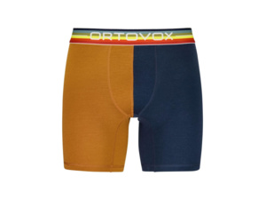 Boxerky ORTOVOX 185 Rock'n'wool Deep Ocean