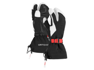 Dámské rukavice ORTOVOX Merino freeride 3 finger Black Raven