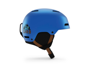 Přilba GIRO Crue Mat Blue Shreddy Yeti